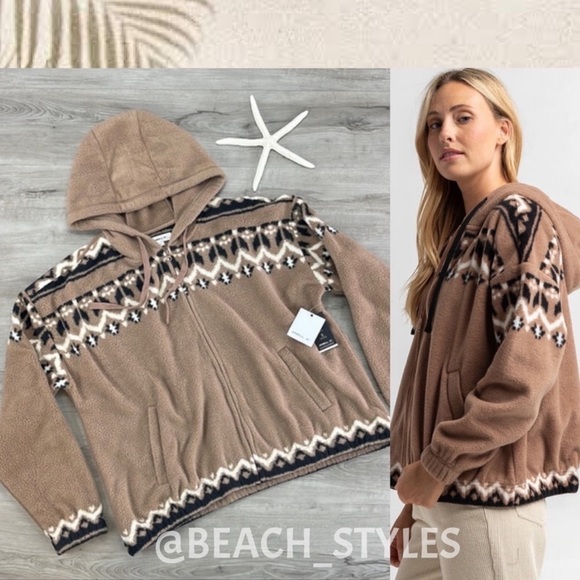 🔆O’NEILL🔆 LYNWICOD SUPERSHERPA SWEATER JACKET - Picture 1 of 17